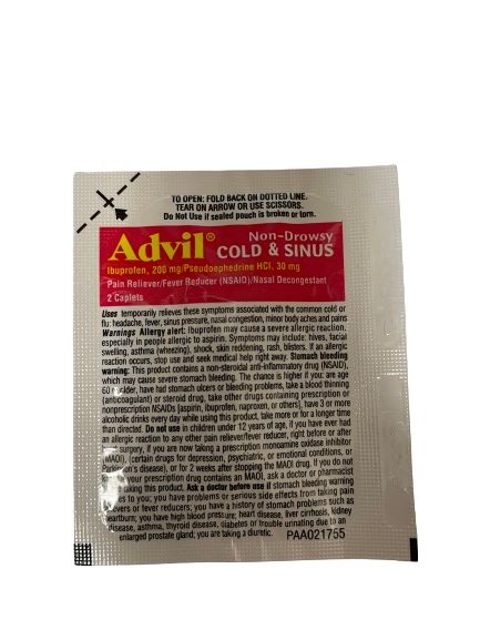 ADVIL COLD & SINUS            