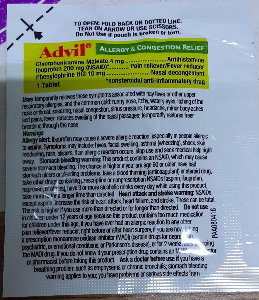 ALLERGY RELIEF 25mg 2TB       