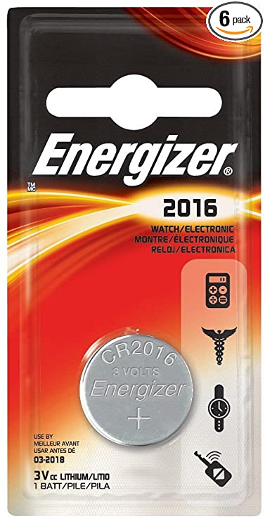 BATERIA ENERGIZER 3V 2016     