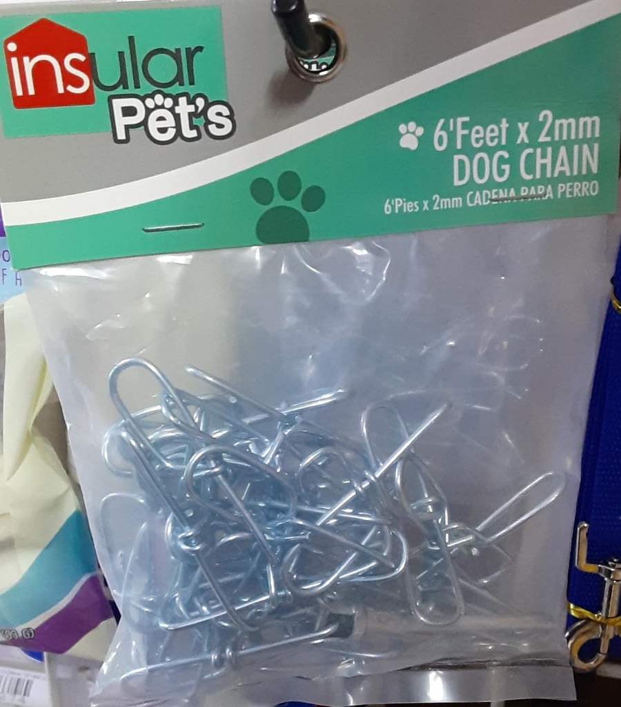 CADENA DE PERRO 2.0mm X 6'    