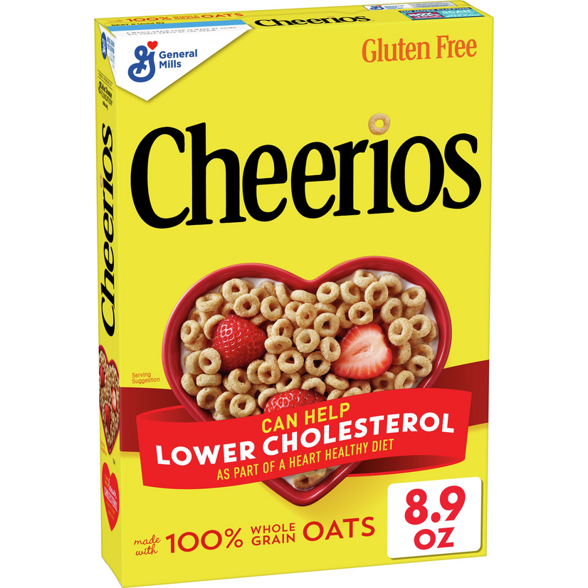 CHEERIOS WHOLE GRAIN 8.9oz    