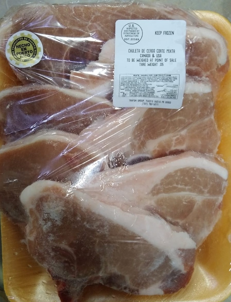 CHULETAS MIXTAS PACKERS 2.5lb 