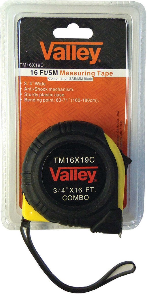 VALLEY CINTA METRICA 3/4