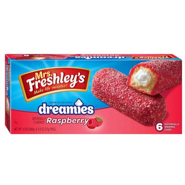 MRS. FRESHLEYS  RASBERRY CAKE PQT/6 12oz