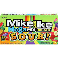 MIKE & IKE MEGA MIX SOUR 4.25oz