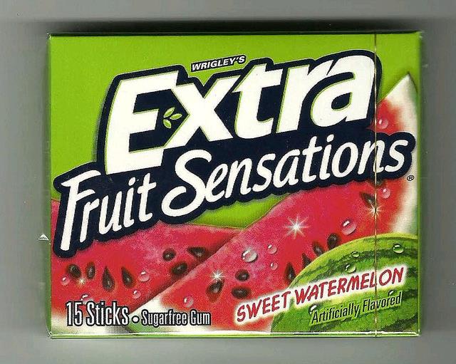 EXTRA FRUIT SENSATION GUM     