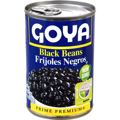 FRIJOLES NEGROS GOYA 15.5oz   