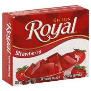 GELATINA ROYAL STRAWBERRY     