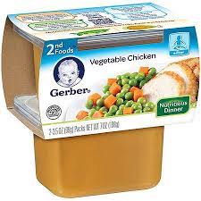 GERBER VEGETABLE CHICKEN 3.5oz