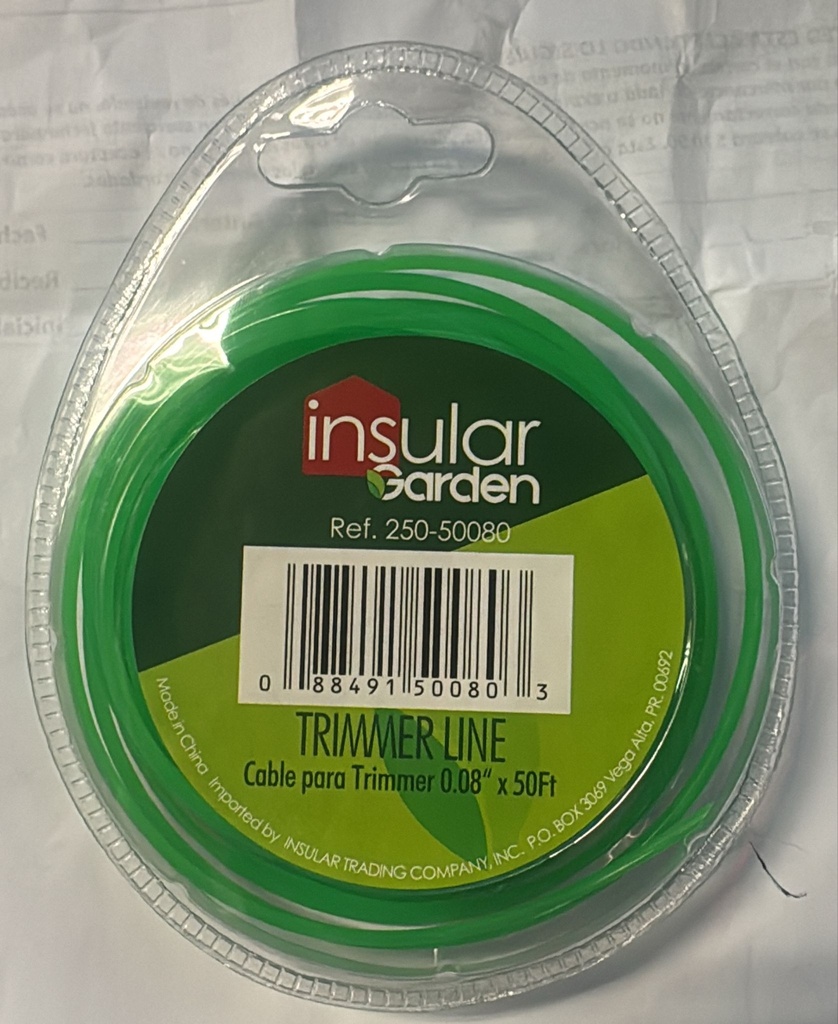 HILO DE TRIMMER VERDE 50PIES    