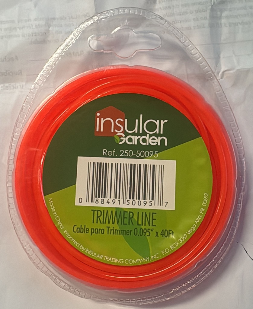 HILO DE TRIMMER NARANJA 40PIES    