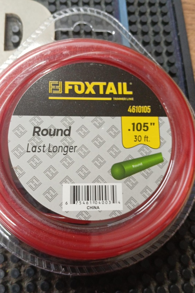 FOXTAIL HILO DE TRIMMER .105 30ft