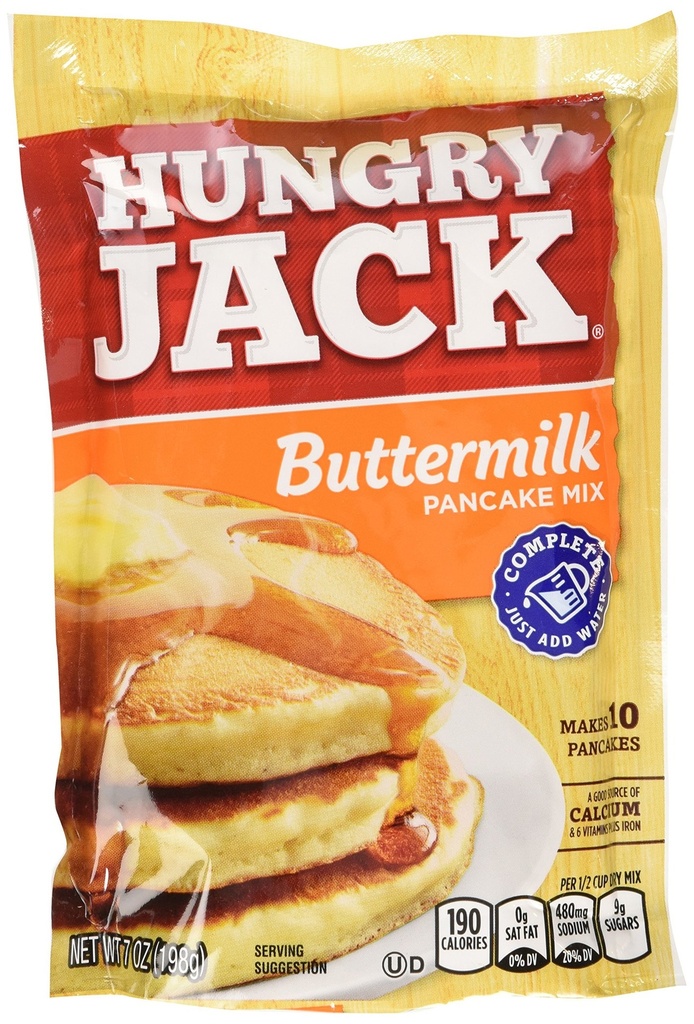 HUNGRY JACK BUTTER MILK 7oz   