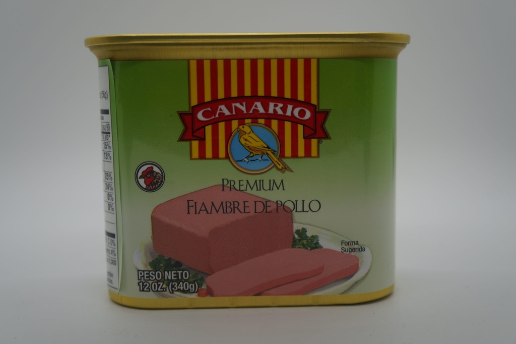 JAMONILLA DE POLLO CANARIO 12o