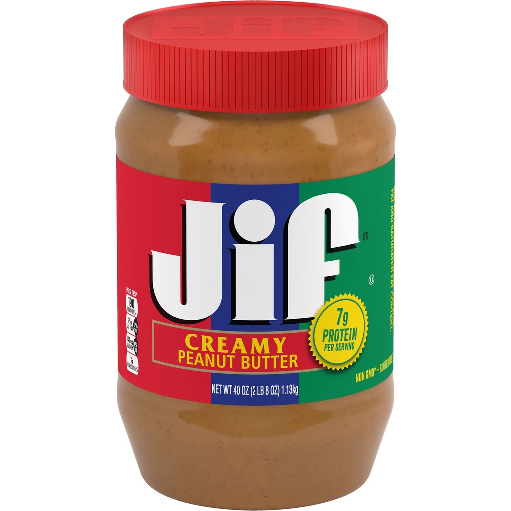 JIF CREAMY PEANUT BUTTER      
