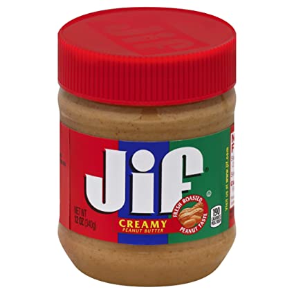 JIF CREAMY PEANUT BUTTER 12oz 