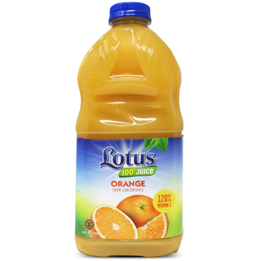 JUGO LOTUS ORANGE 64oz(W)