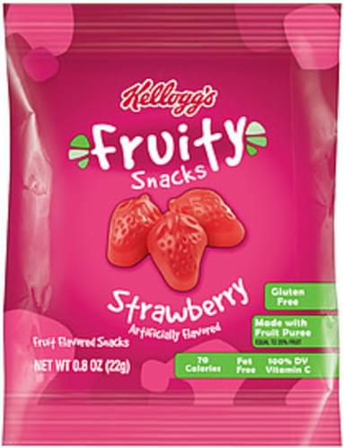 KELLOGG'S FRUIT FLAVORED SNACK