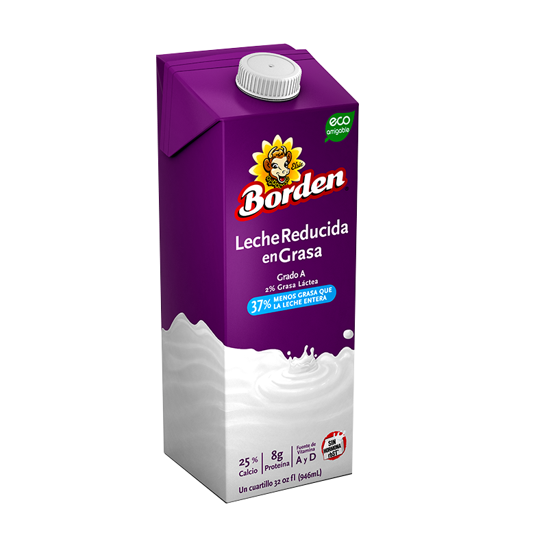 UHT BORDEN LECHE 2% GRASA 32onz