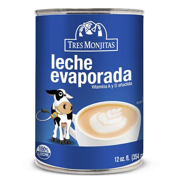 LECHE EVAPORADA 3 MONJITAS 12oz