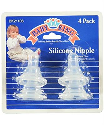 MAMADERAS DE SILICONE PQT/4   