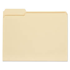 MANILA FILE FOLDER            