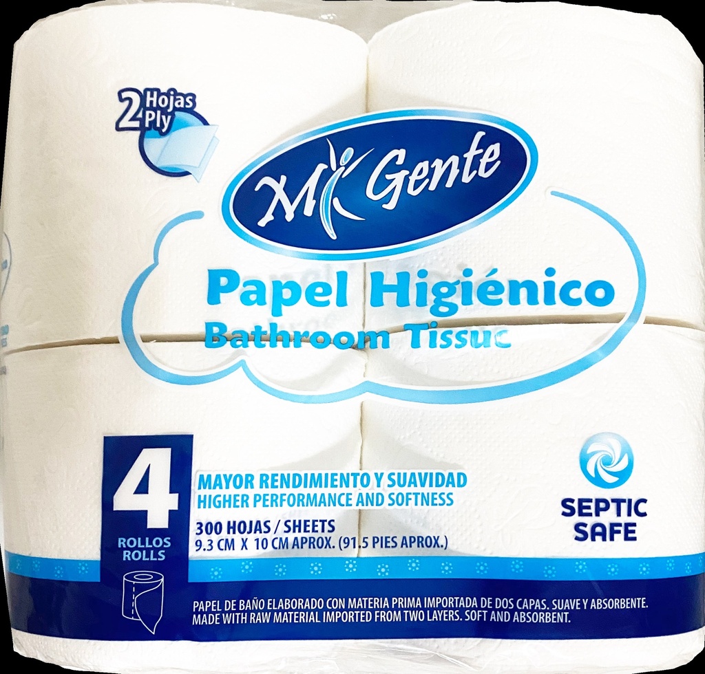 MI GENTE PAPEL 300 HOJAS      