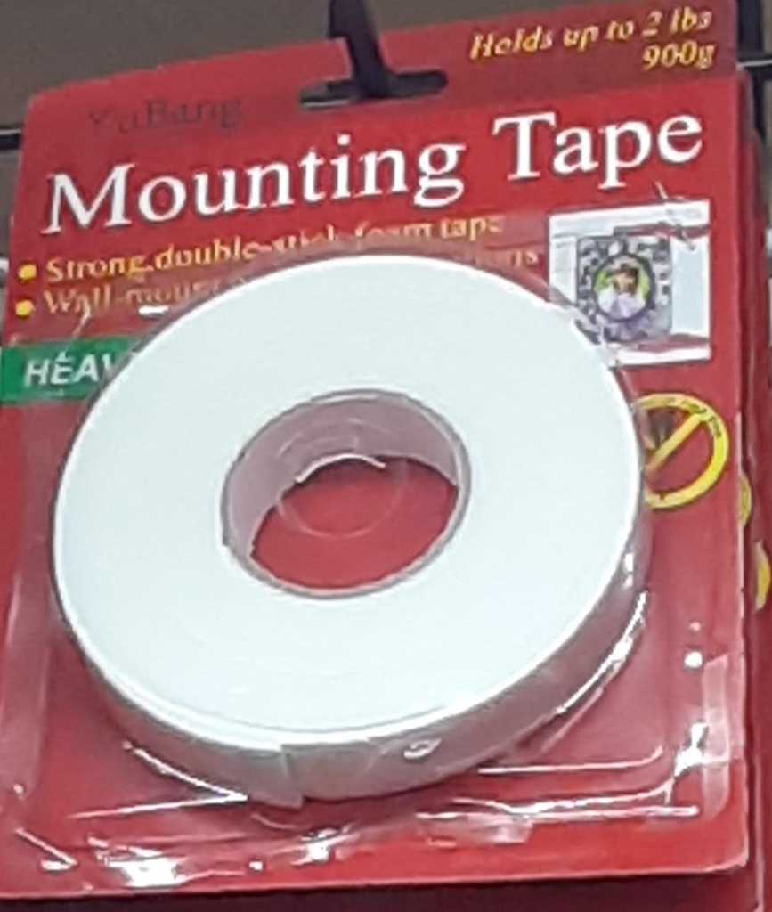MOUNTING TAPE HEAVY DUTY      