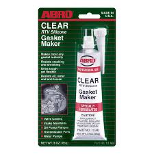 ABRO CLEAR SILICONE 3oz
