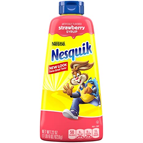 NESQUIK STRAWBERRY SYRUP 22oz 