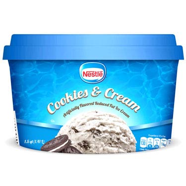 NESTLE COOKIES & CREAM 1.5qt  