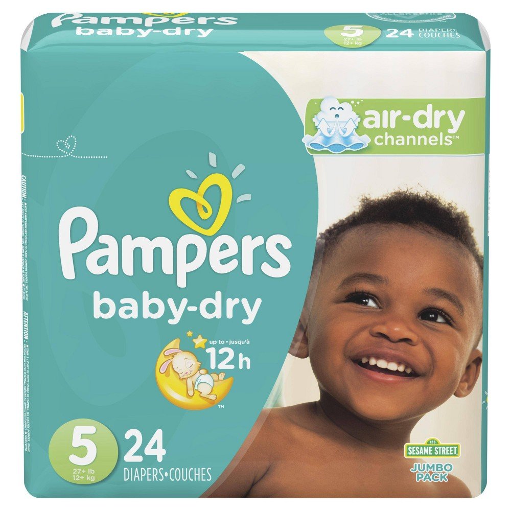 PAMPERS #5 PQTE 24            