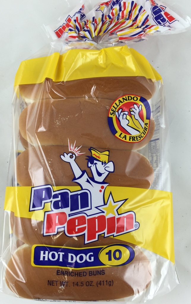 PAN PEPIN HOT DOG 14.5oz 2110
