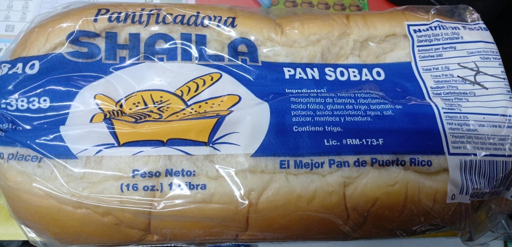 PAN SOBAO SHAILA 1lb