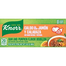 KNORR CUBITO JAMON CALABAZA 8ct       