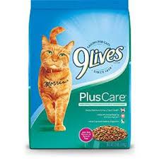 9LIVES PLUS CARE CAT FOOD 12lb