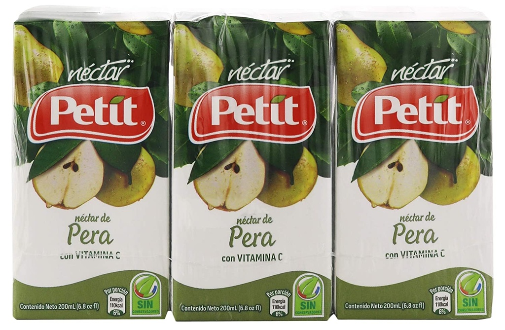 PETIT NECTAR PERA 3-8oz       