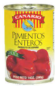 PIMIENTOS ENTEROS CANARIO 14oz