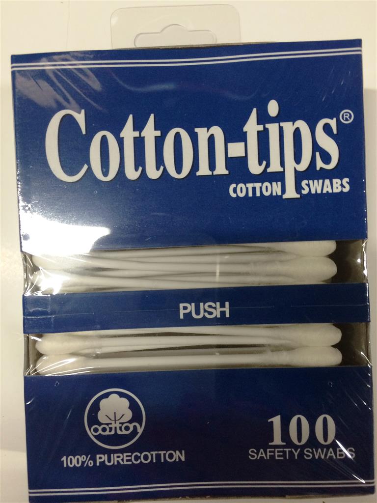 Q-TIPS COTTON 100 SWABS       