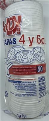 TAPAS DE VASOS DE FOAM        