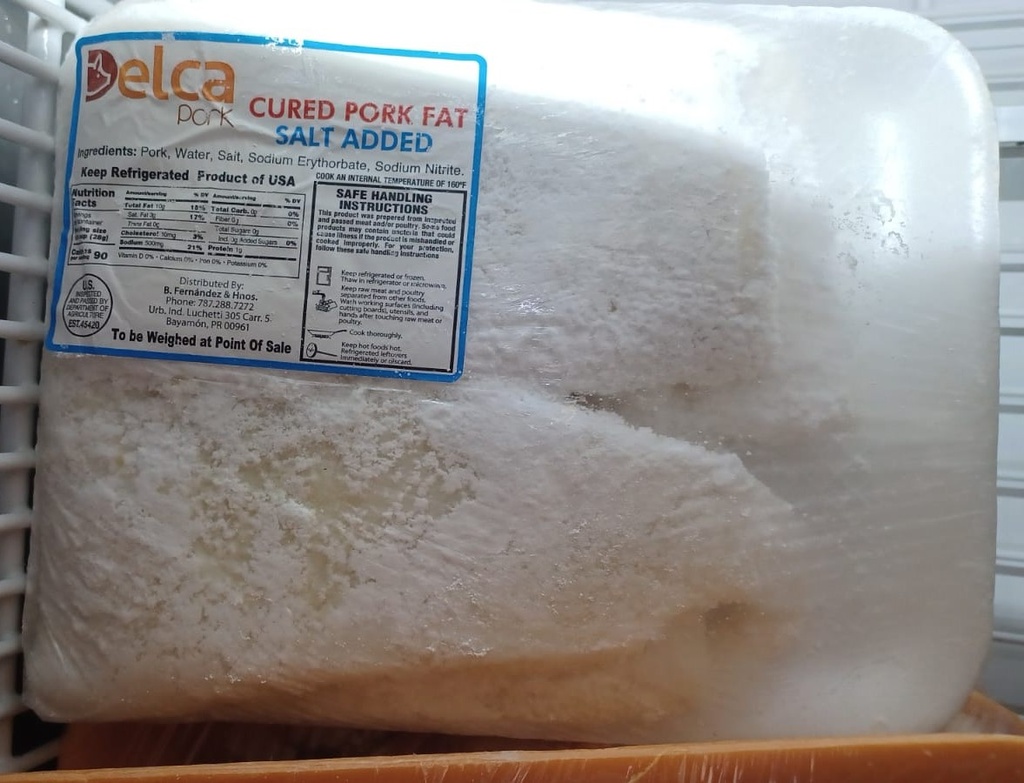 TOCINO DELCA PORK  POR UNIDAD