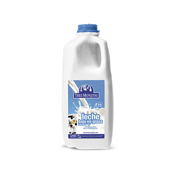 TRES MONJITAS LECHE B/G 64oz