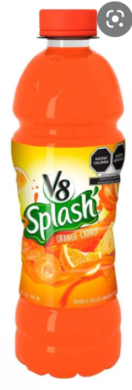 V-8 SPLASH ORANGE CARROT 16oz 