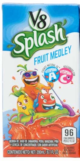 V8 SPLASH COCTEL DE FRUTAS 6.7