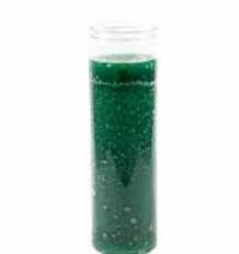 VELA VASO 7 DAY VERDE 280g  