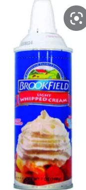 BROOKFIELD WHIPPED CREAM 6.5oz