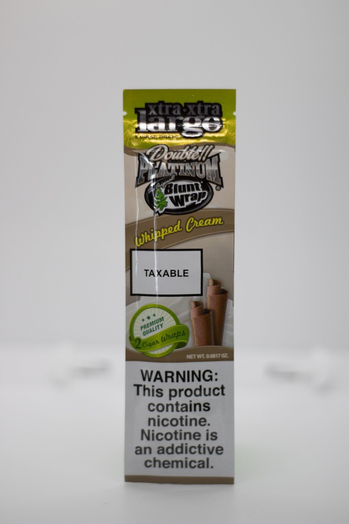 WHIPPED CREAM CIGAR WRAPS     