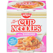 CUP NOODLES WITH SHRIMP 
