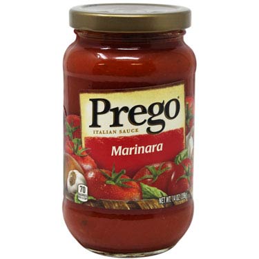 SALSA PREGO MARINARA 14oz