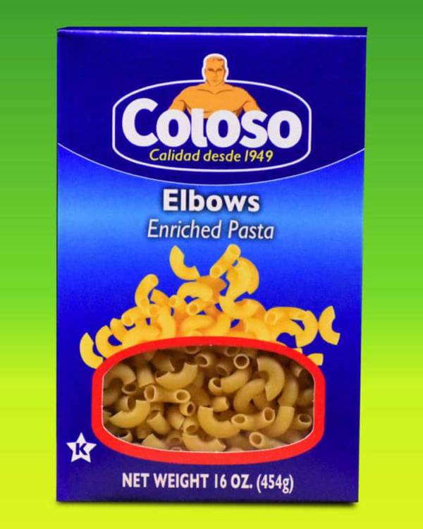 COLOSO ELBOWS PASTA 16oz